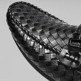 Classic Men's Leather Driving Loafer Casual Snakeskin Business Shoes Party Wedding Shoes
