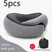 Flower Grey velero Style 5pcs