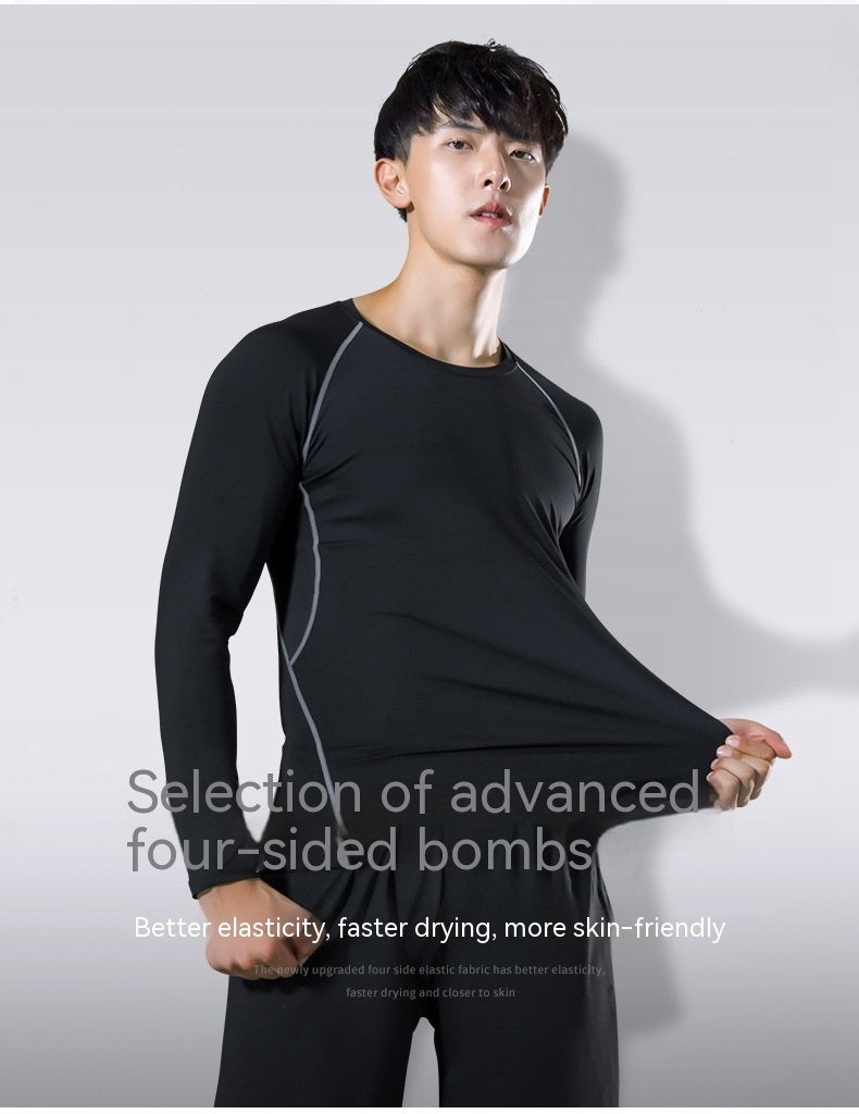 2 piece set Compression Sport Suit Quick Dry Running Gym Fitness Tracksuits Set US