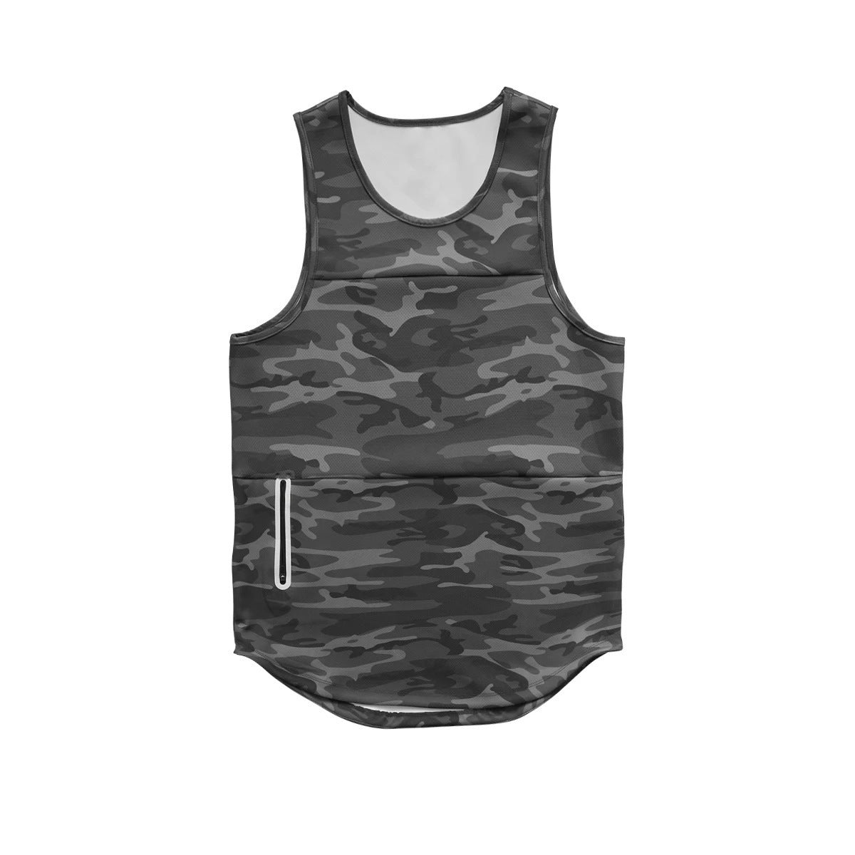 Mens Sports Vest Summer Quick Drying Camouflage sports vest