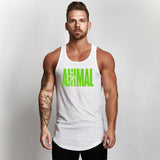 Fitness Men Shirt Slim Fit Vests Mesh Singlets Muscle Tops