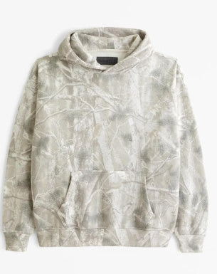 Women's Hoodie lightweight sweatshirt plant printing hoodie