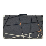 Luxury Crossbody Handbags Women Party Chain Glitter Gold Wedding Clutches Shoulder Bag