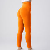 Womens Seamless Leggings Yoga Pants Tummy Control Workout Running Yoga Leggings