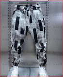 New Fashion Mens Printing Trouser Men Loose Casual Trousers