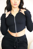 Womens Cargo Pants With 6 Pockets High Waist Drawstring Wide Leg Straight Trousers