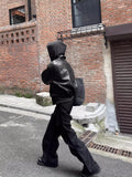 Mens Retro Short leather jacket