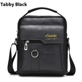 Men's Faux Leather Flaps Crossbody Messenger One Shoulder Bag