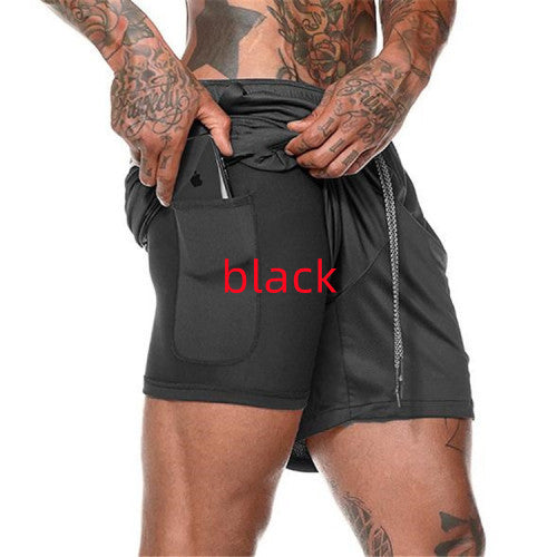 Mens Shorts Pocket Compression Shorts